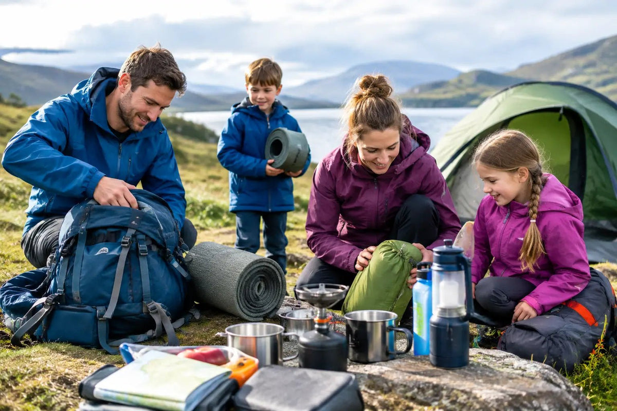 Family Camping Checklist UK for Any Weather