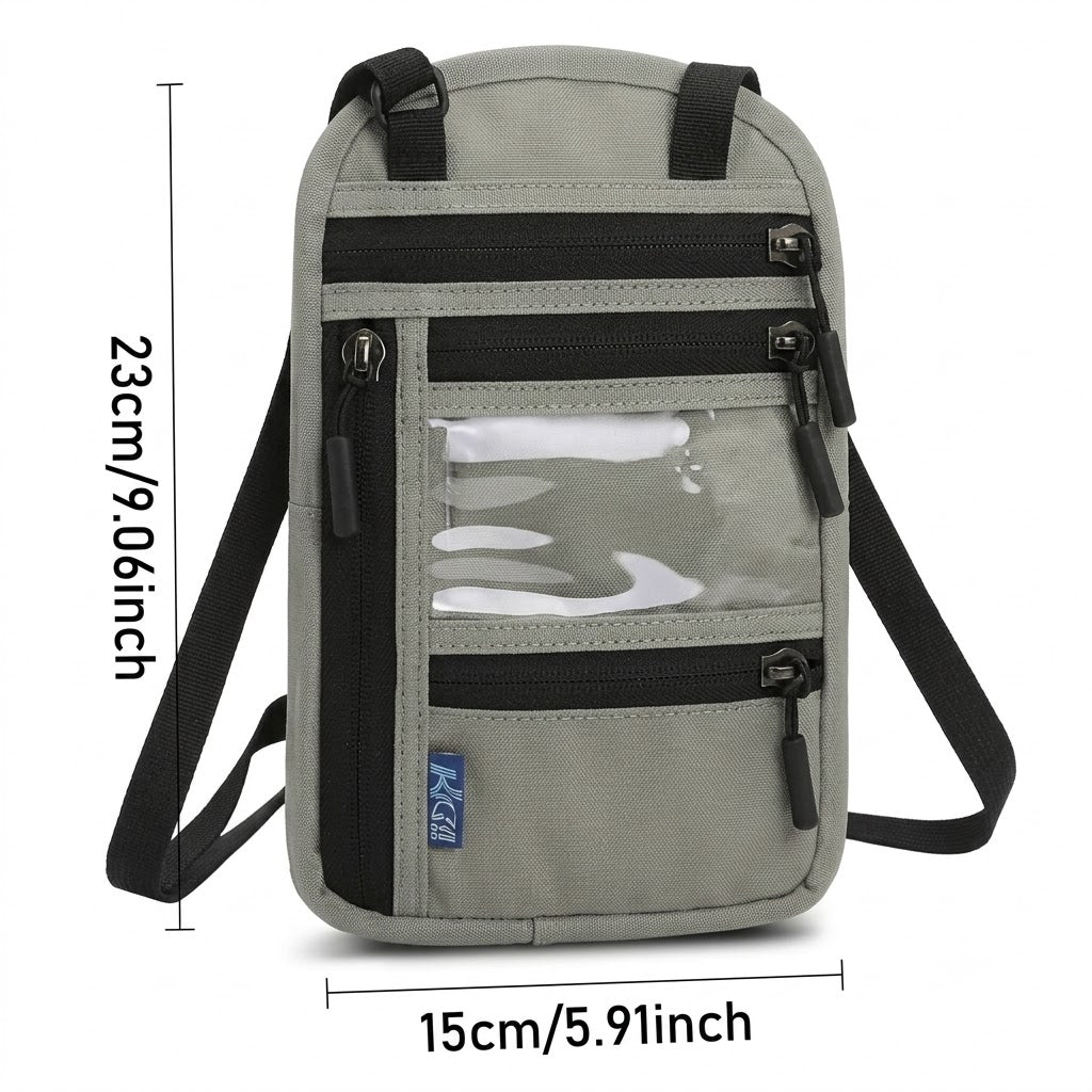 Anti-Theft Travel Neck Wallet
