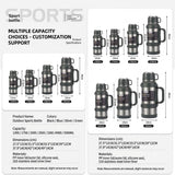 Stainless Steel Insulated Thermos Flask - Vacuum Travel Bottle 1.7L to 5L thumbnail 3