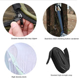 Camping Hammock with Mosquito Net - Lightweight Parachute Nylon with Straps thumbnail 3