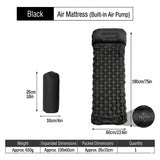 Self-Inflating Camping Mat with Built-In Pillow - 3-4 Season Sleeping Pad thumbnail 10