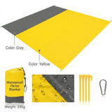 Waterproof Sandproof Beach Blanket 210x200cm - Sand-Free Picnic Mat thumbnail 9