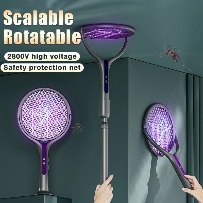 Electric Mosquito Killer - Rechargeable UV Bug Zapper, Chemical-Free