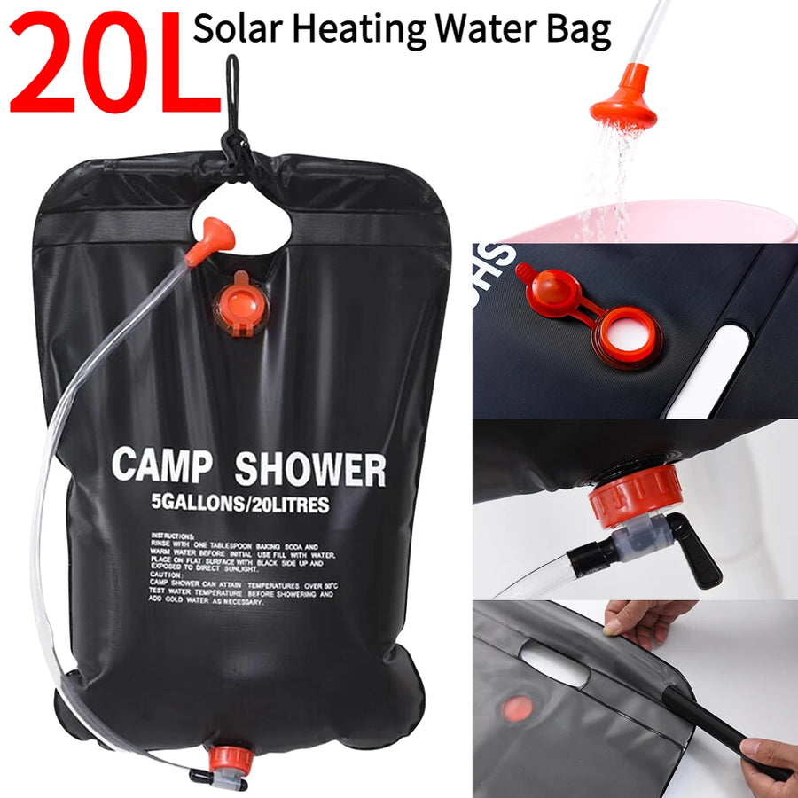 Portable Camping Shower Solar