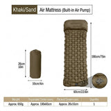 Self-Inflating Camping Mat with Built-In Pillow - 3-4 Season Sleeping Pad thumbnail 9