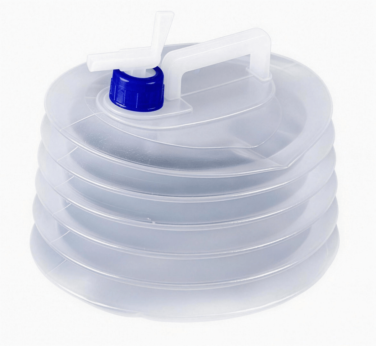 Collapsible Water Carrier with Tap 10L and 15L - Folding Camping Water Jug