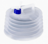 Collapsible Water Carrier with Tap 10L and 15L - Folding Camping Water Jug thumbnail 1